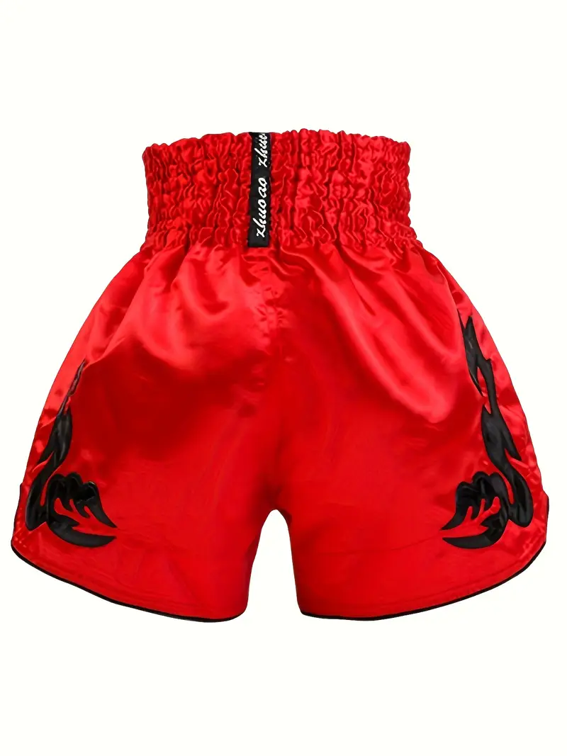 Pantaloncini Da Muay Thai E Kickboxing - Per Uomo, Donna E Bambini, Elasticizzati, Traspiranti Per Allenamento - Foto 9