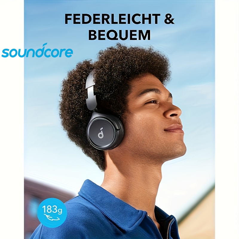 Soundcore H30i Draadloze On-Ear Koptelefoon