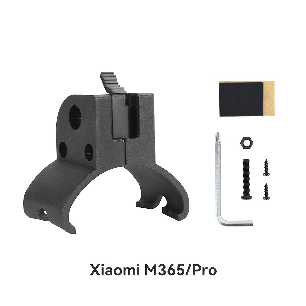 TEMU Soporte de Guardabarros Trasero para Patinete Eléctrico, Compatible con M365/1S/PRO MAX G30 Bicicleta Pedalada, Soporte Duradero sin Taladro,