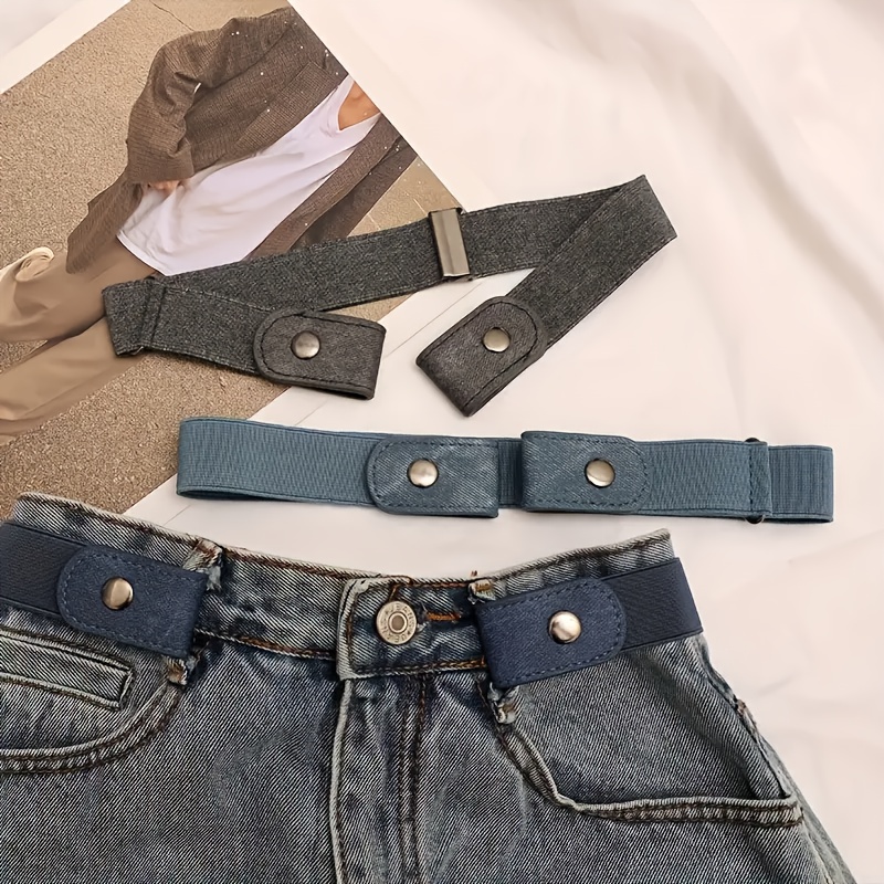 Adjustable Invisible Elastic Belts, Set of 4