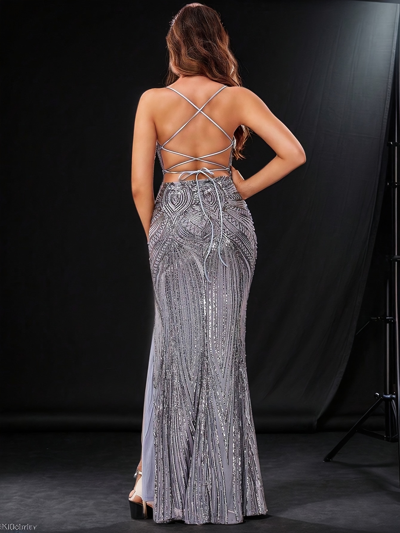 elegant dresses for prom night Scala 61324 Beaded Prom Formal Long Dress main image 1