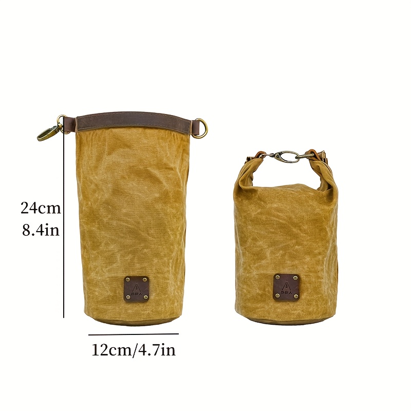 Oil Wax Canvas Outdoor Camping Multifunctional Tool Organizer Bag