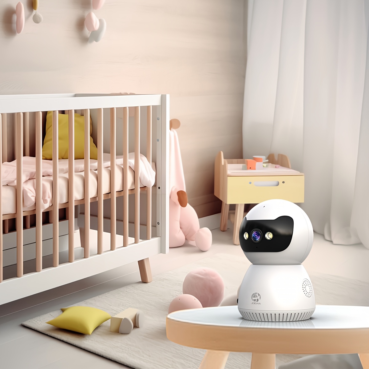 5G Dual-Band WiFi Camera, 1080P Home Wireless Security Monitoring - 355° Rotating Tracking Alarm Security Camera with Night Vision, Smartphone Remote Control, A Good Housekeeper Assistant for Indoor Use, Child Monitor for Viewing Anytime