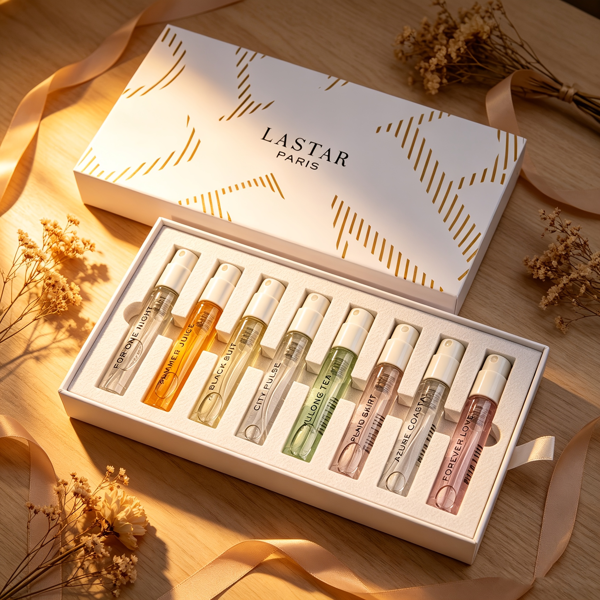 TEMU Lastar Women's Perfume Set, Of 8 Fragrances Eau De Toilette, Lasting Fragrance, Daily Versatile Men And Women, Common For Commuting, Dating,