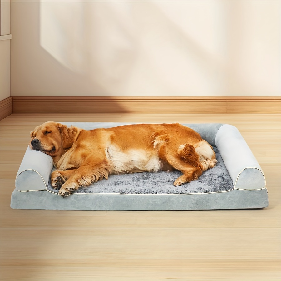 

Luxurious Plush Dog Bed - Soft, Removable Polyester Pet Mat For Small To Large Breeds - Ideal For Crates & Kennels