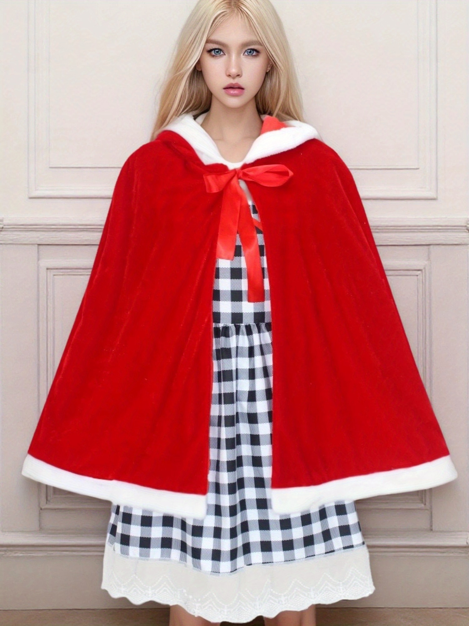 open lace back dress Belle red embellished midi dress (with gloves) (Final Sale-US Only) main image 1