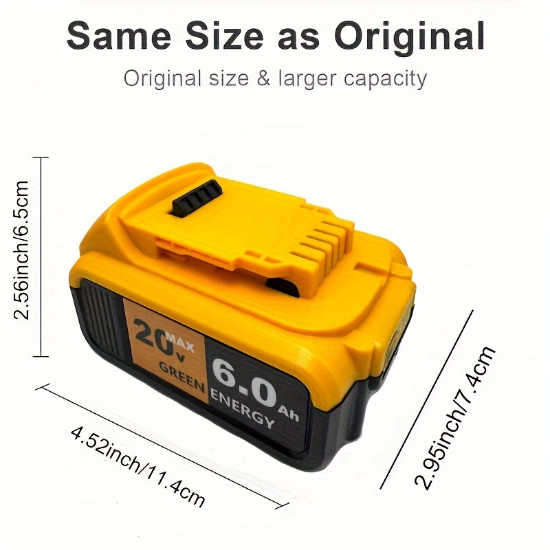 Black And Decker 20v Battery Adapter To Dewalt 20v Replacement