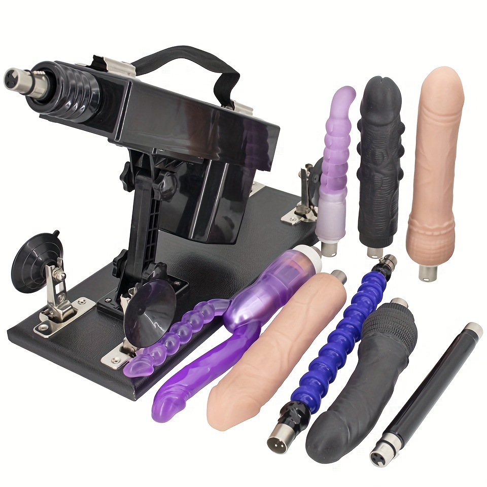 riding machine with 3 attachments for couple, cowgirl furniture for bedroom  heating flapping , adult toy thrusting machine for women and men ,  automatic thrusting machine for play - health & household - Temu
