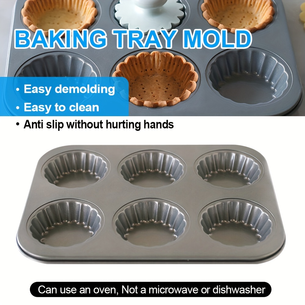 

Flower Lace Carbon Steel Bakeware Baking Mold Mini Cupcake Biscuit Mold Pie Cookie Fruit Egg Diy Mould Kitchen Pastry Baking Tool