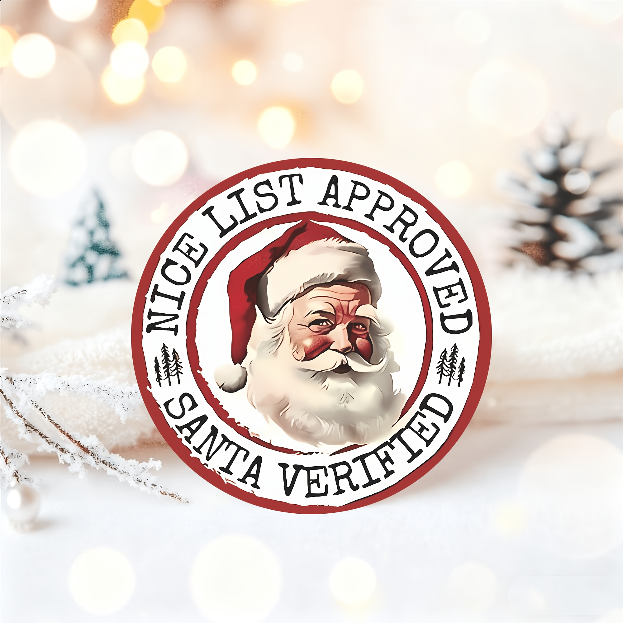 TEMU 72 " Approved" Text Christmas Decorative Stickers, Suitable For Gifts, Christmas Gift Bags, Greeting Cards, Envelopes, Gift Boxes, Labels, And