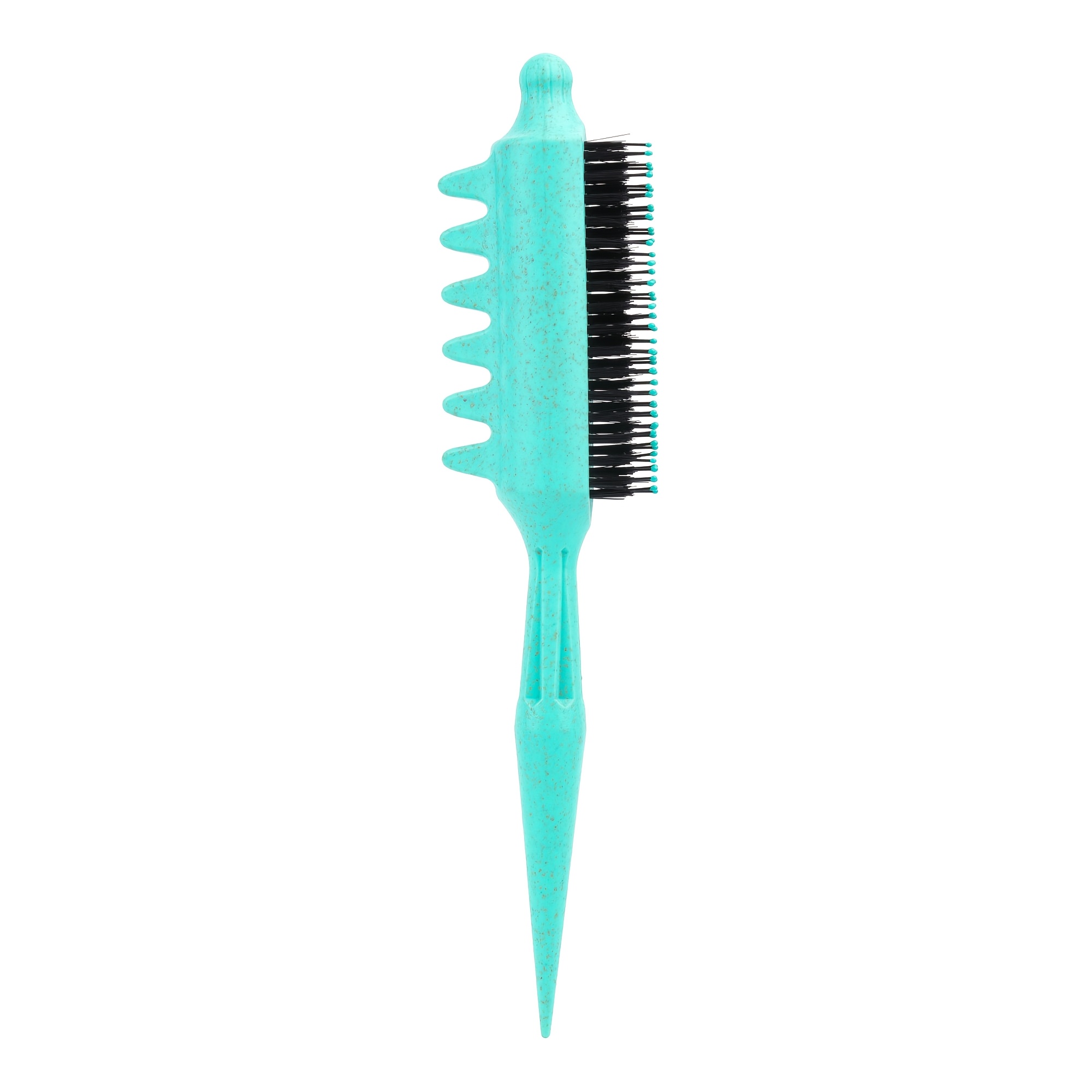 TEMU CANDYBRUSH Brosse à Boucles, Brosse à Cheveux Antidérapante et Antistatique, Peigne Volumateur à Poils en Nylon, Fer à Boucler pour Créer des
