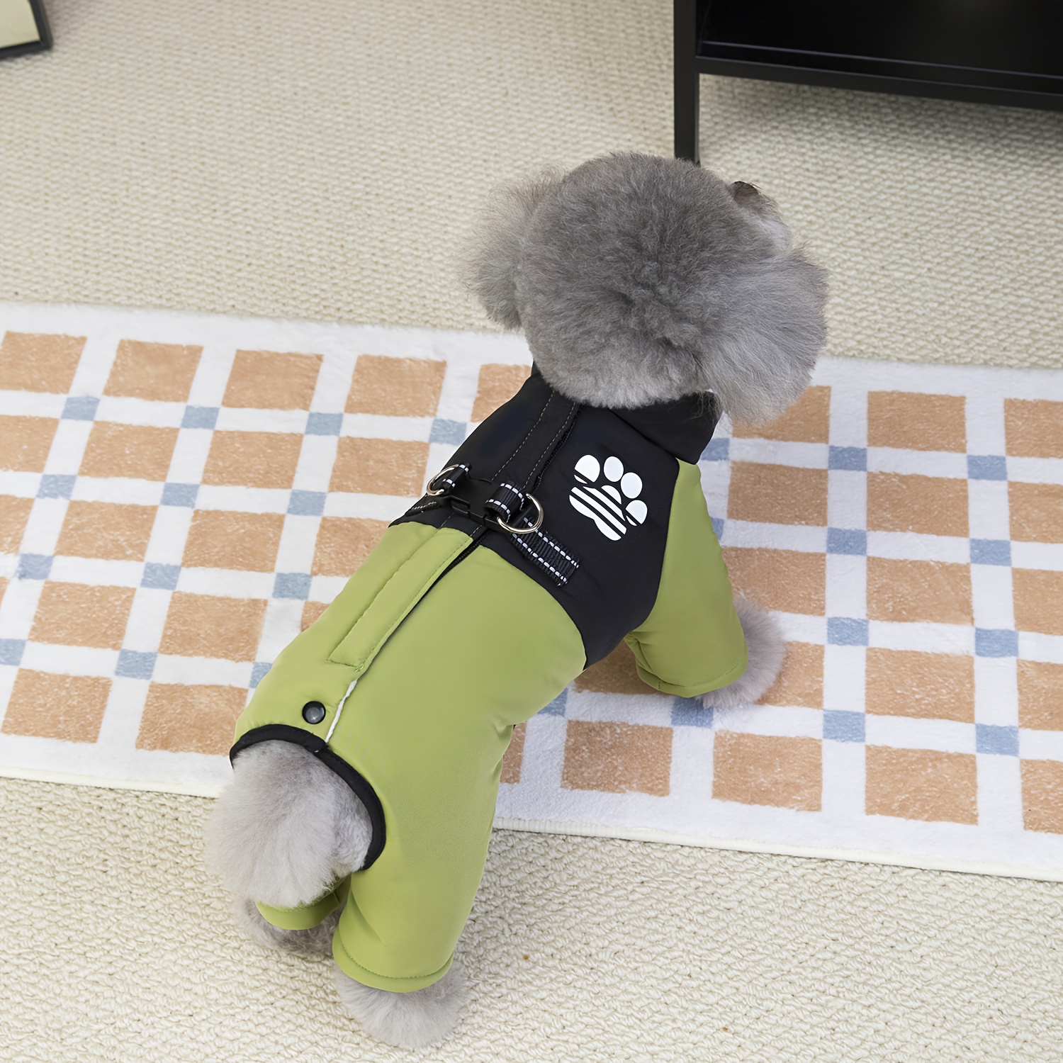 TEMU Clothing, Small Animal Clothing, Casual Jumpsuit, Thick Clothing, Snow And Wind Warm Clothing T Stuffcat Accessoriescat Clothesdog Shoescat