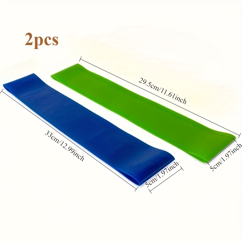 2pcs Tpe Resistance Band Set, Suitable For Yoga, Pilates, Resistance Training, Gymnastics, . Ideal For Mother's Day, Christmas, Valentine's Day, And Thanksgiving