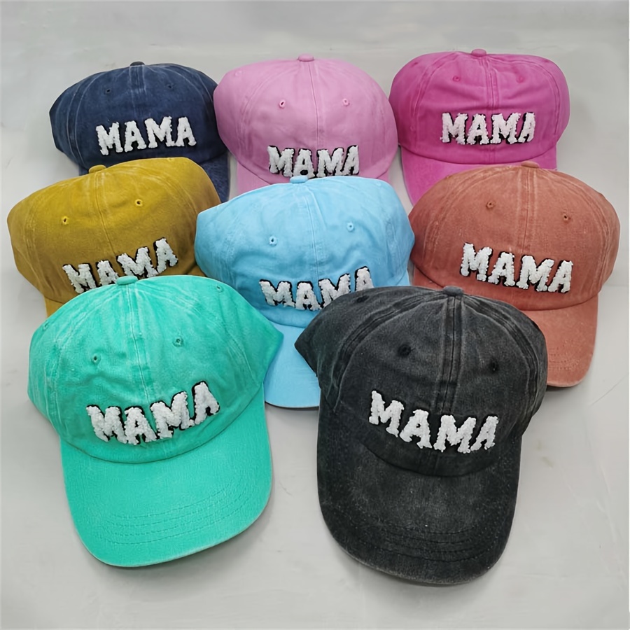 Casual Trendy MAMA'S BOY Letter Printing Baseball Cap, Sun