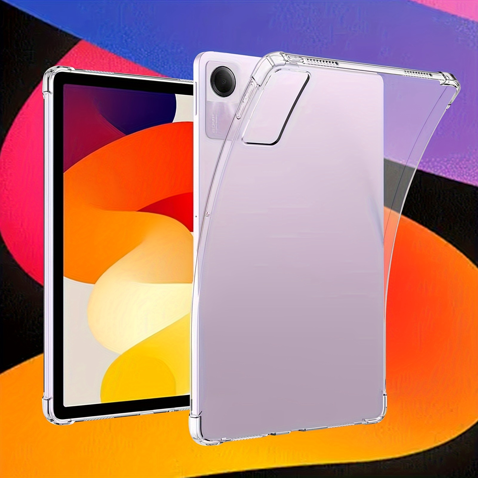 

Case For Xiaomi Redmi Pad Se 11.0 Inch Released 2023, Shockproof Impact Resistant Flexible Cover, Anti-scratch Transparent Clear Tpu Protective Shell