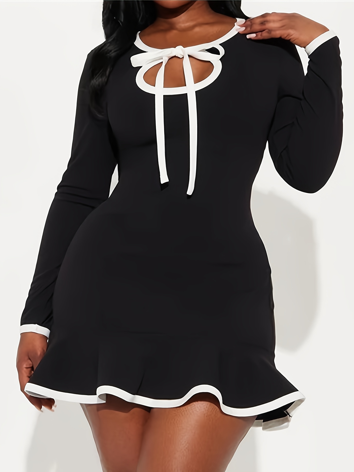 xs long sleeve dress Elmont Long Sleeve Maxi Dress main image 0