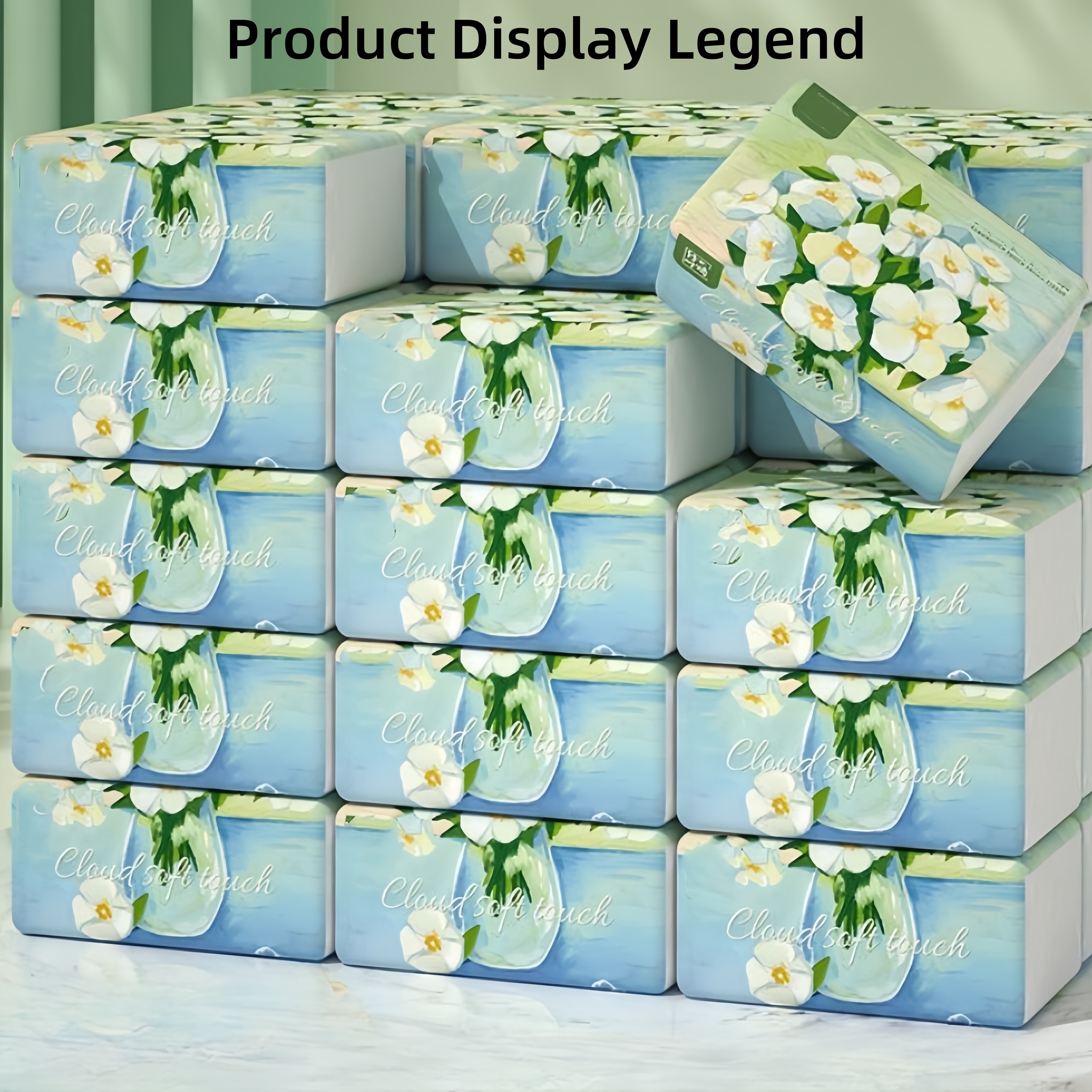 

5-layer Facial Tissues, 320 Sheets/pack, 10 Packs, Tissue Size 17 Cm*14 Cm, Soft Facial Tissues For Hotel And Home Use