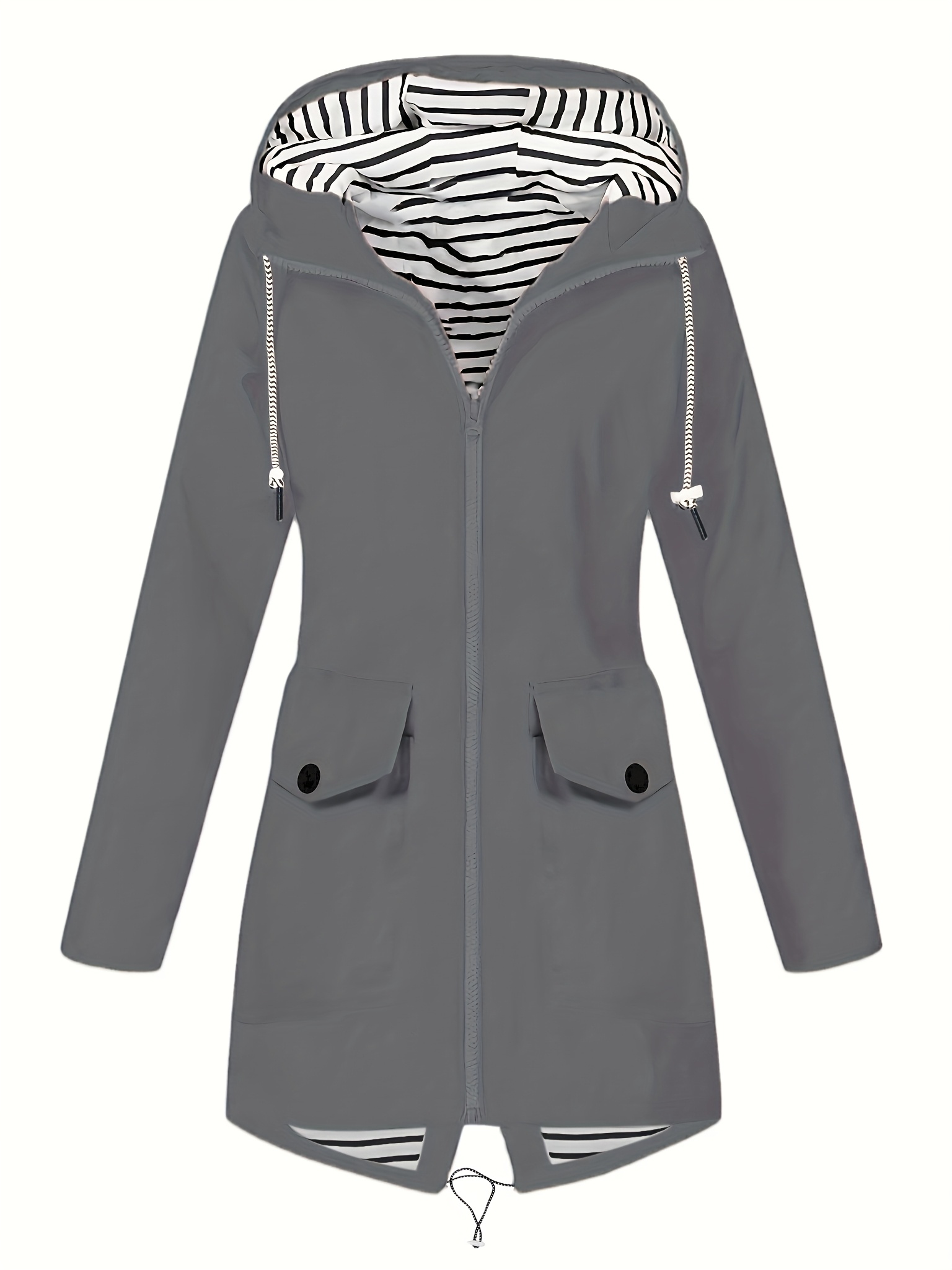 Rain Jacket Striped Jackets For Ladies Bisley Womens H Taped Hi