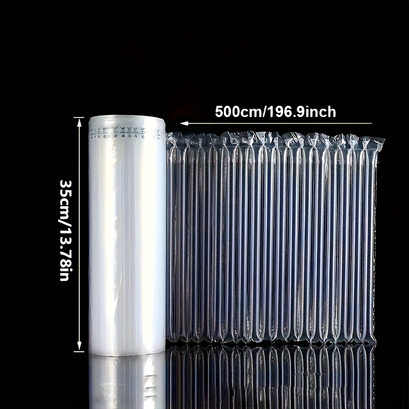 50 Cm Bubble Film With Adjustable Width Columns For Cushioning And Shock Protection - Including Free Air Pump With Random Color. Very Suitable For Transporting Fragile Items