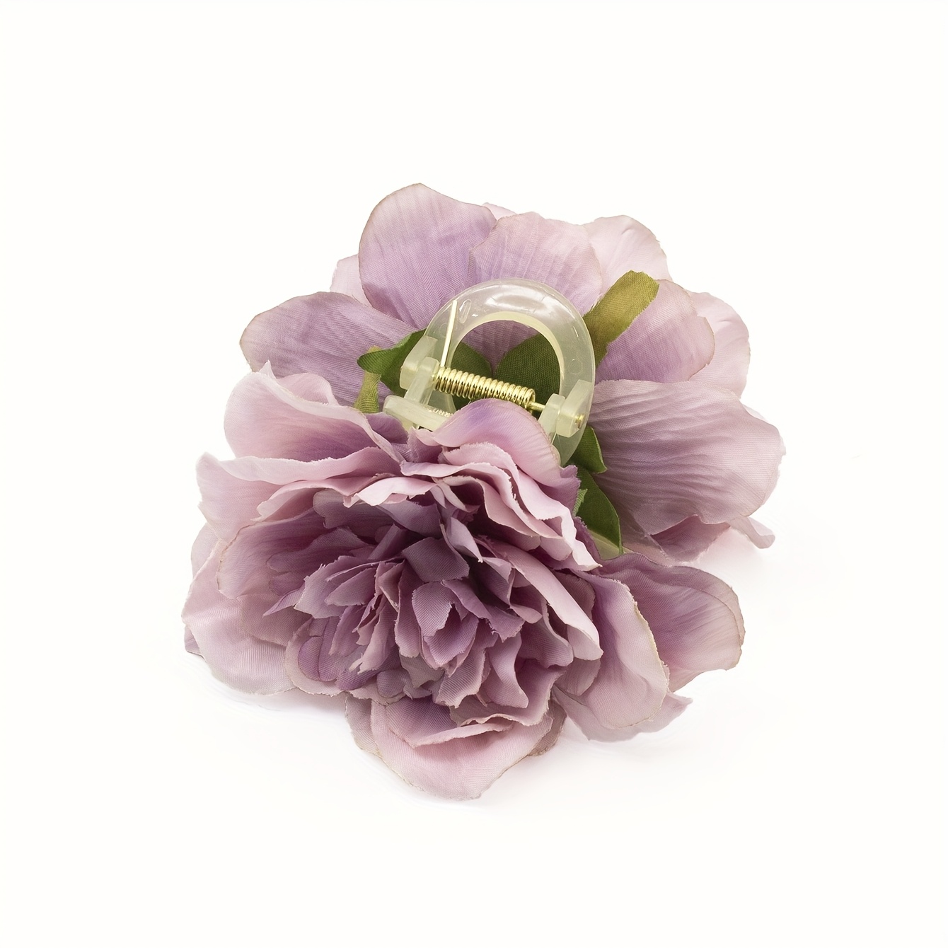 1pc Spring/summer Style Artificial Rose Hair Claw Clip, Suitable For Daily Wear