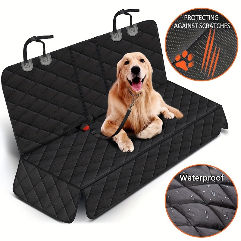 

Dog Car Seat Cover, Back Seat Cover For Dogs Pet Car Seat Protector Waterproof Bench Car Seat Cover, Compatible For Armrest, Washable, Non-slip Rear Seat Cover For Most Cars Trucks Suvs