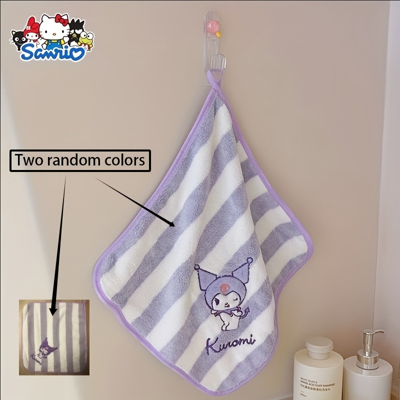 E-shop Sanrio Cinnamoroll Kuromi My Melody Niedliches Cartoon Design Weiches Handtuch Küchenhandtuch Kleines Quadratisches Niedliches Saugfähiges