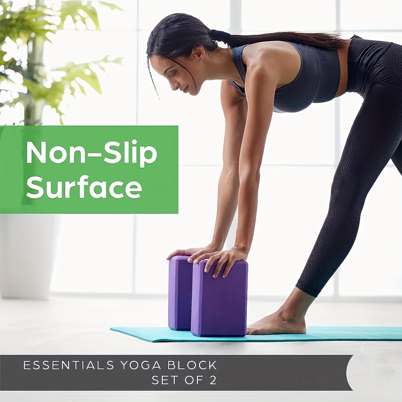 Bloque de ejercicio de yoga, bloque de yoga, bloques de ladrillo de espuma,  ladrillos de yoga elásticos, bloques de yoga de alta densidad, bloque de