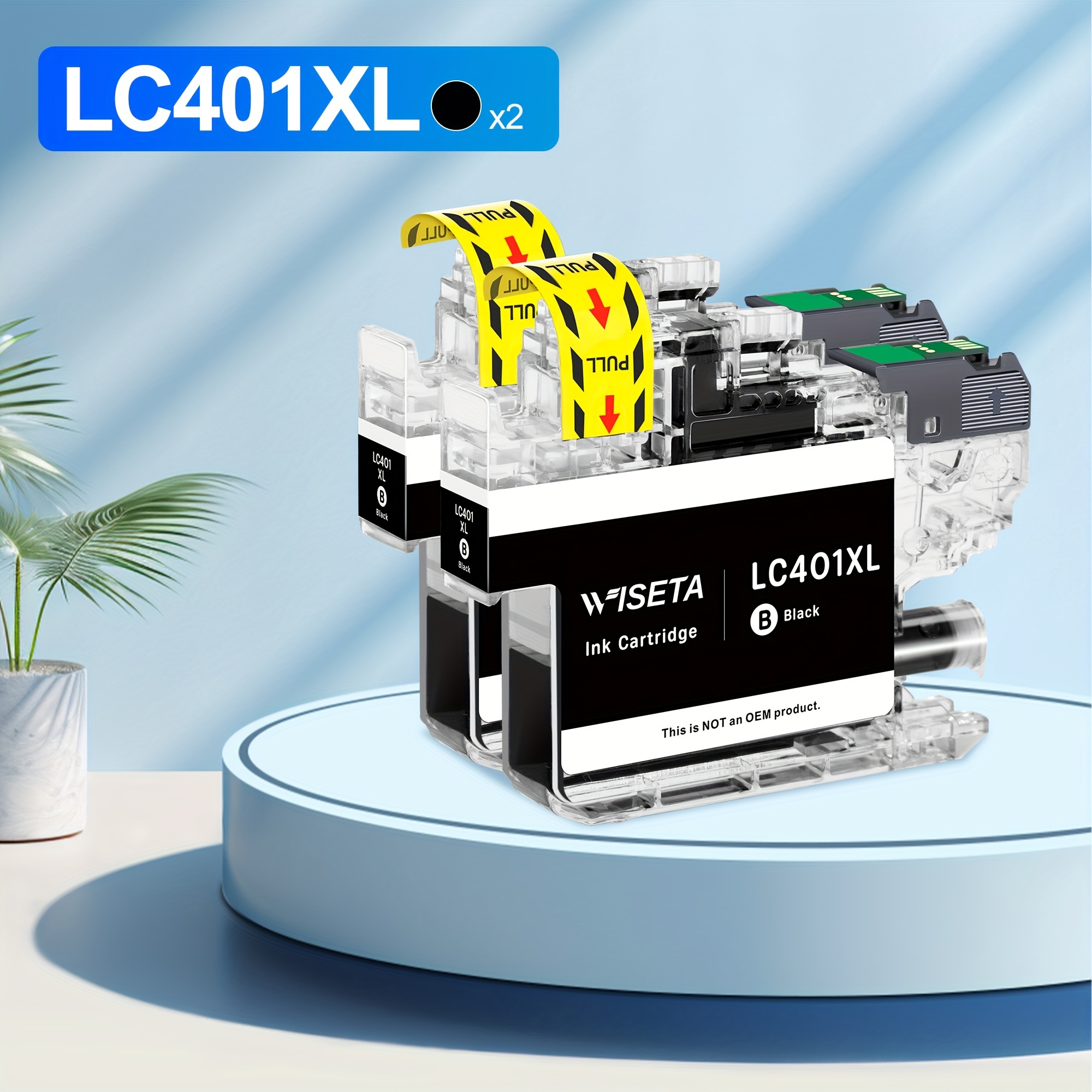 

Lc401xl Ink Cartridges For Brother Lc401xl Ink Cartridges Works With Brother Mfcj1010dw Ink Cartridges Mfc-j1010dw Mfc-j1170dw Mfc-j1012dw, 2 Black