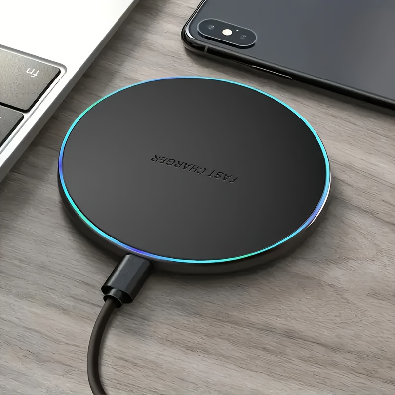 round wireless charger charging dock phone Temu South Africa