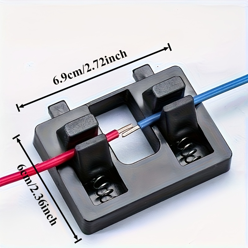 item picture 1pc   spring clip welding fixture ergonomic handle suitable for welding diy projects and electronic maintenance durable manual tool welding tools welding table