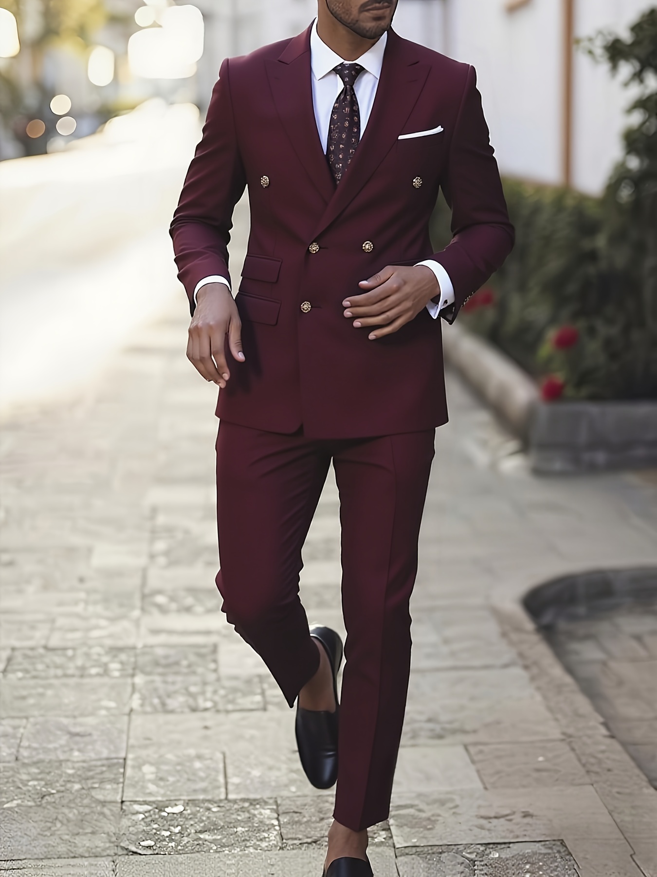 casual suits for men sold on Temu United States