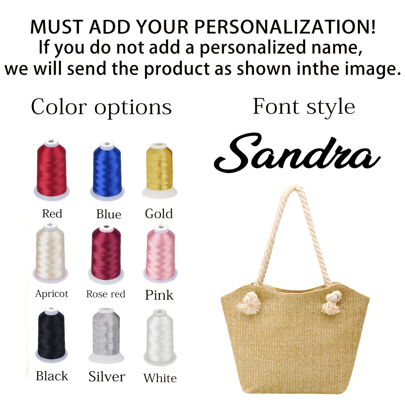 TEMU Borsa a spalla in paglia con tracolla rimovibile e chiusura a cerniera - adatta per scuola, spiaggia, lavoro - Elegante borsa tote con tracolla