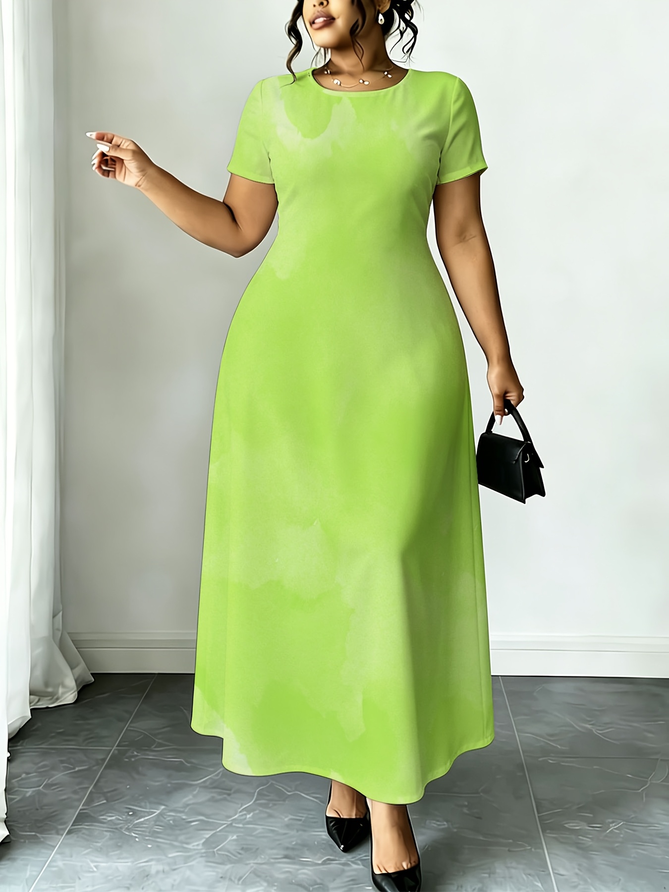 light green maternity dress Light Green Maternity & Nursing Top L