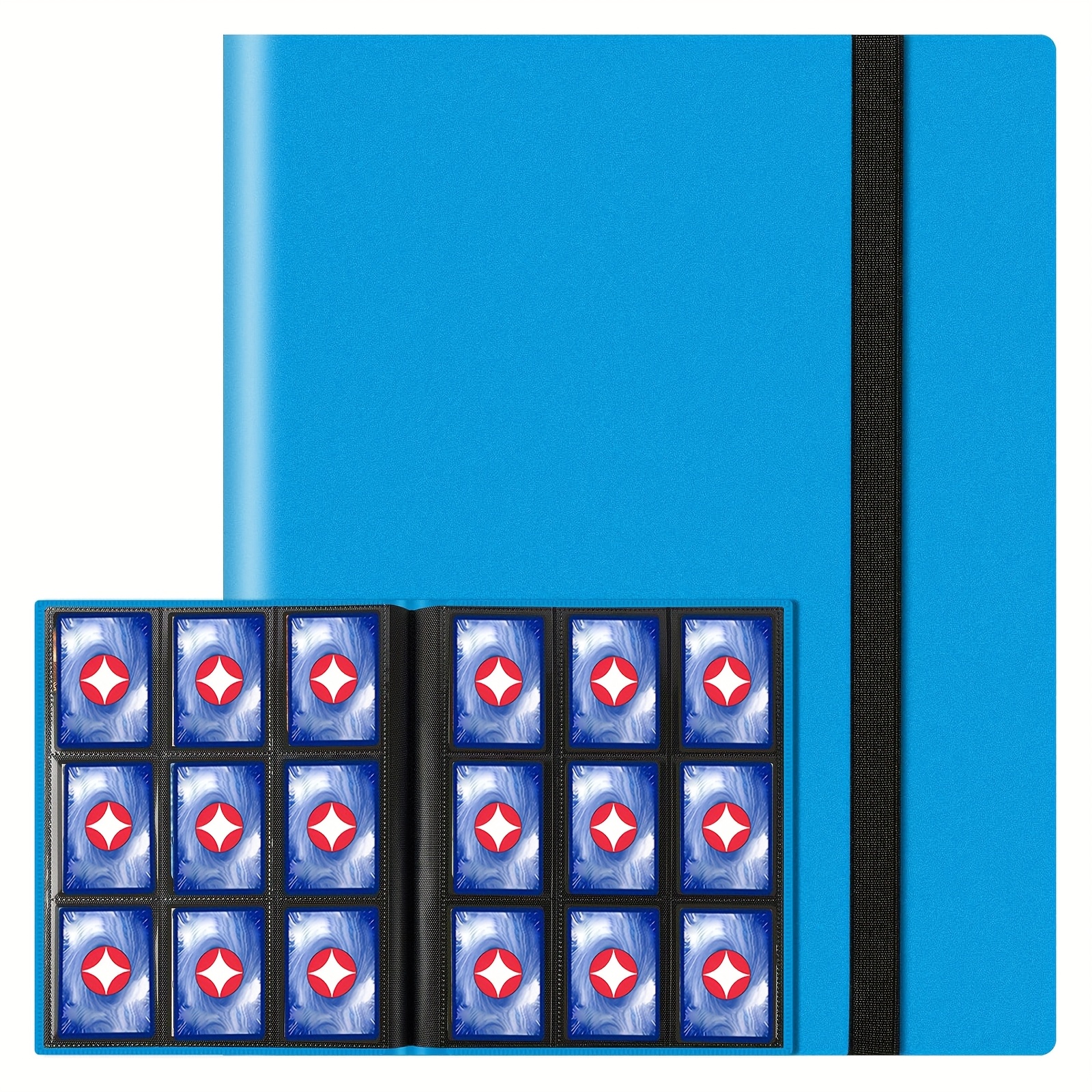 light blue card binder Blue main image 0