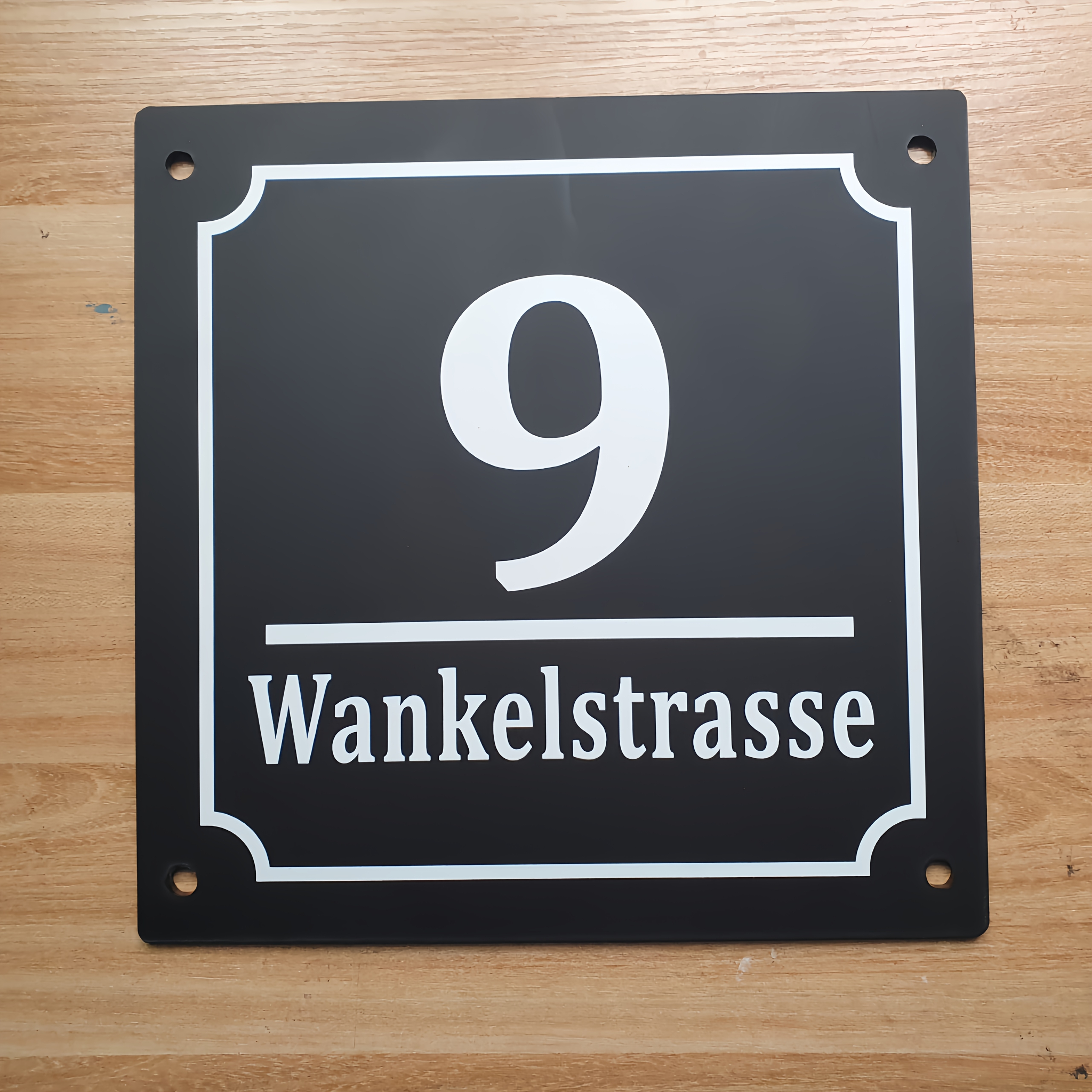 TEMU Personalized Street Address Sign. Custom Numbers. Yard Sign. Wall-mounted House Number Plaque With . Suitable For House Numbering In Courtyards