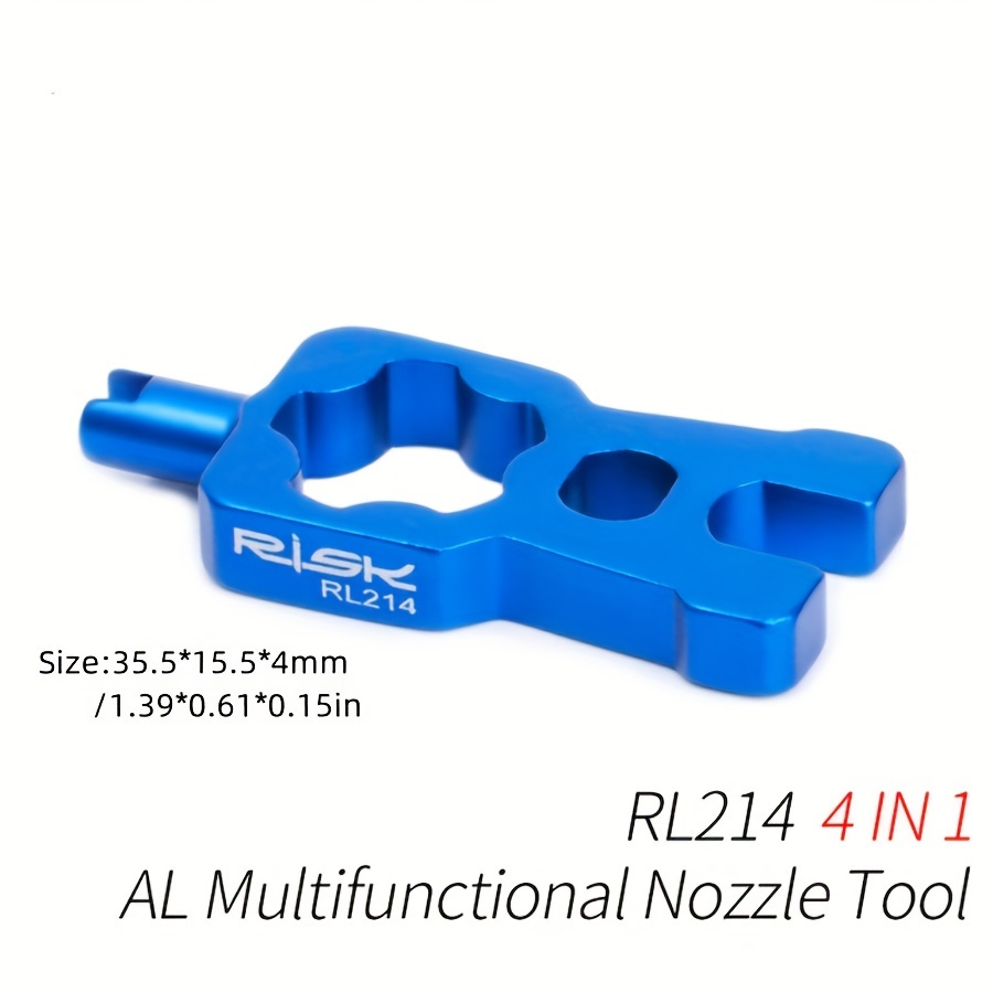 1pc Bicycle Valve Tool, Schrader Valve Valve Inner Tire Removal Wrench, Tire Valve Installation Tool