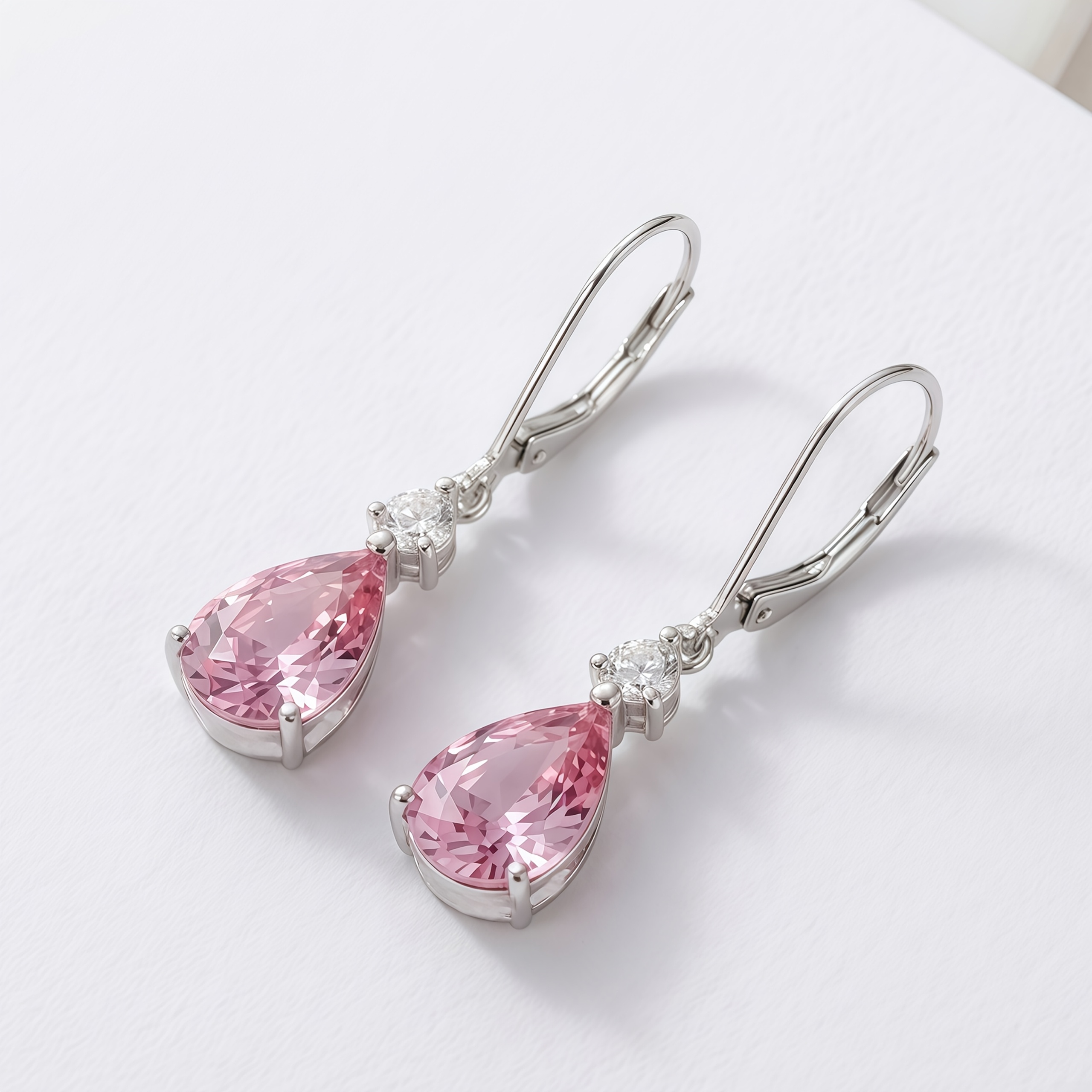 TEMU Une paire de boucles d'oreilles pendantes élégantes de rose, délicates et gracieuses, sont des bijoux précieux adaptés aux banquets, fêtes, pour