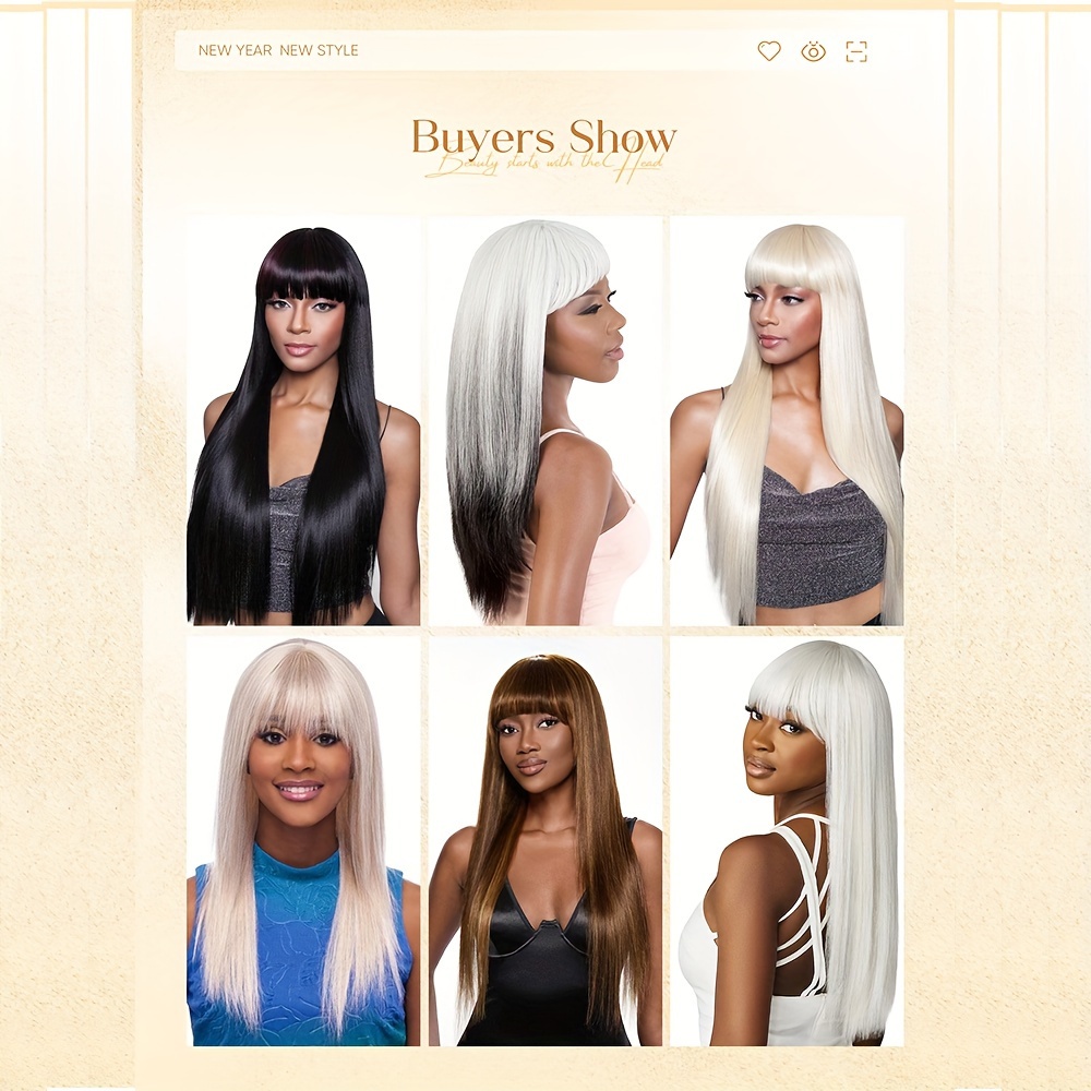 Hair Topper Hair Bangs Synthetic Hair Clip In Hair Temu