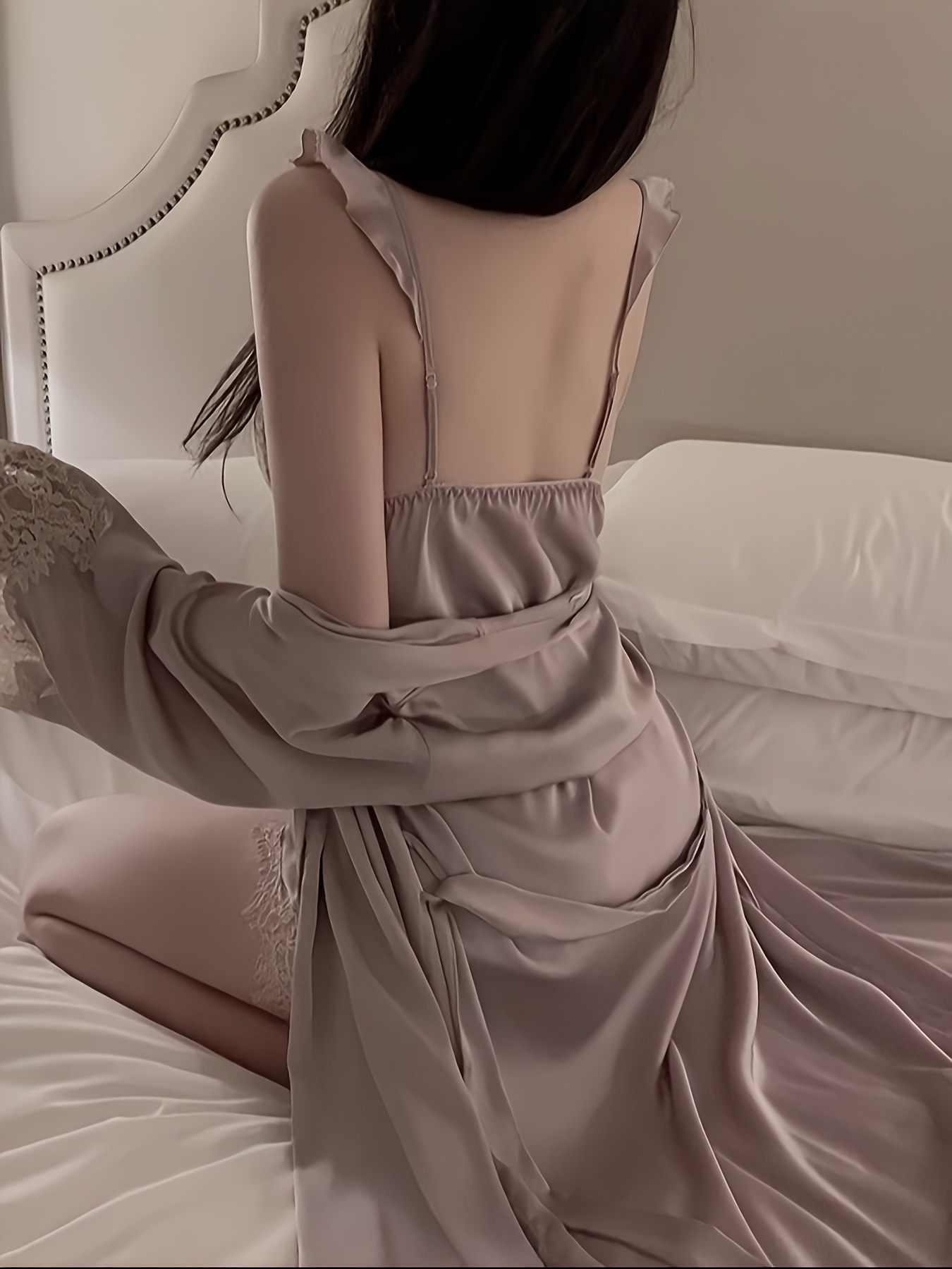 Sexy Pajamas Spring - Warna Light Pink