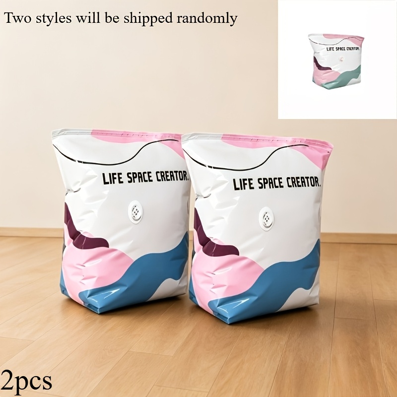 TEMU Reusable Vacuum Storage Bags, Thickened, Tear-resistant Fabric, Provide Airtight Sealing To Prevent Leaks. Suitable For All Types Of Seasonal
