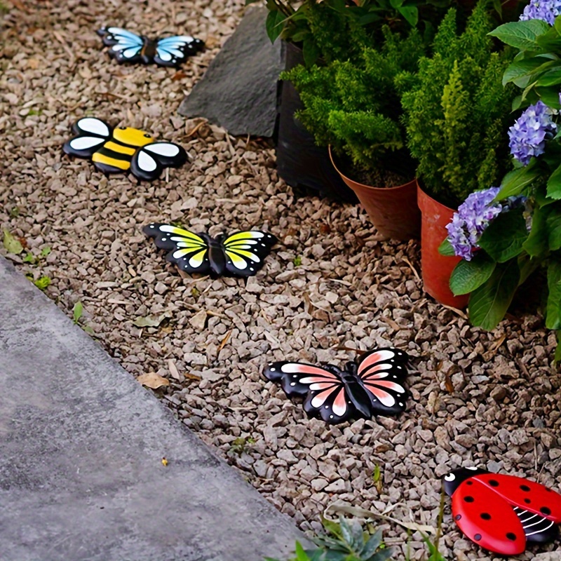 

Charming Resin Animal Footstone - Perfect For Garden, Patio & Lawn Decor | Versatile Outdoor Accent Piece