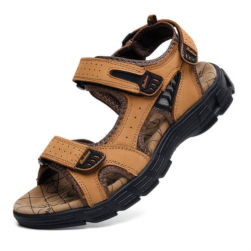 beach sandals outdoor sandals breathable and sweat wicking mesh design non slip rubber sole outdoor hiking and wading shoes