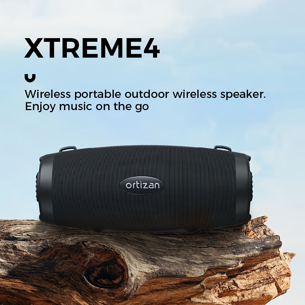 

Sound System 100w Wireless Speaker - Portable Wireless, Powerful Sound And , 12h , Power Bank, Eq, Usb, Led Lights - Outdoor Loud Subwoofer Boombox For Party, Camping