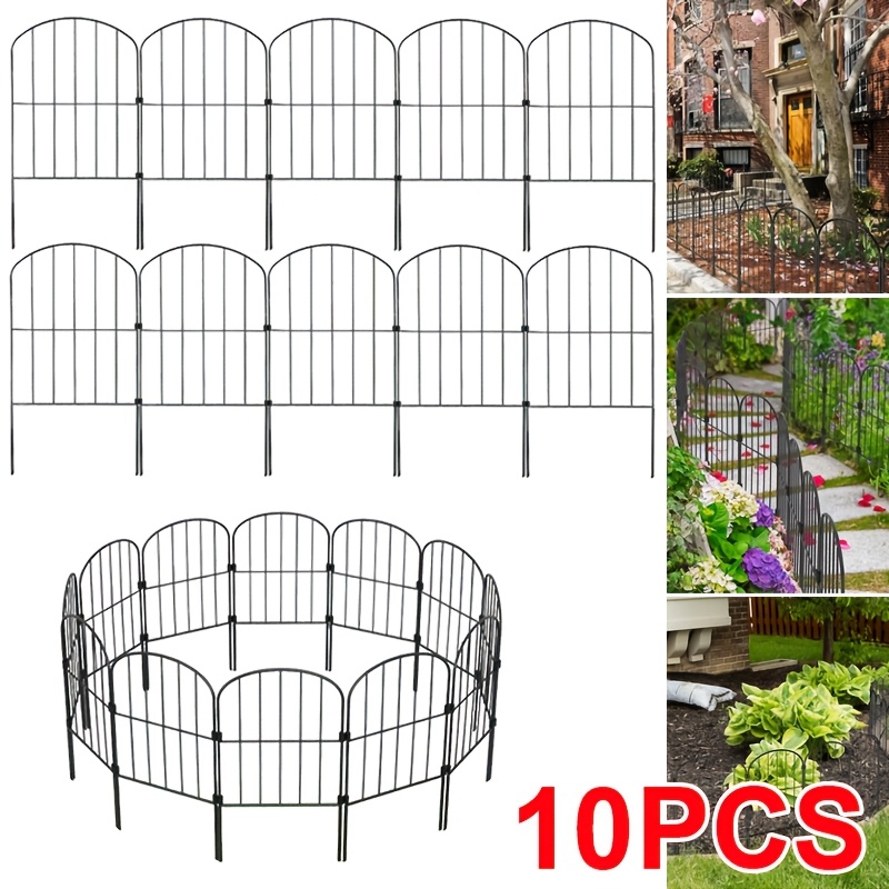 3d 10  garden fencing fence panel lawn border   animal barrier fence