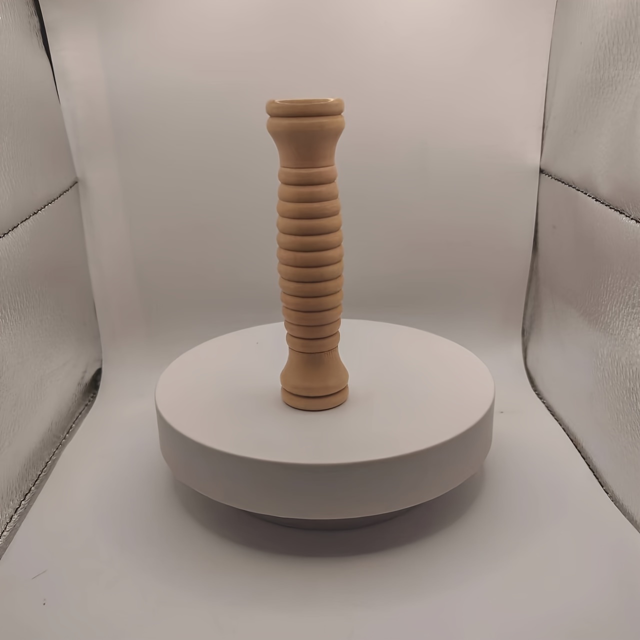 Image of 1pc Wood Foot Massager Roller - Reflexology Massager Suitable For Back, Neck, Legs, Portable Spa Massager For, & Improved Circulation, Non-toxic Reflexology Tool (wooden Roller)