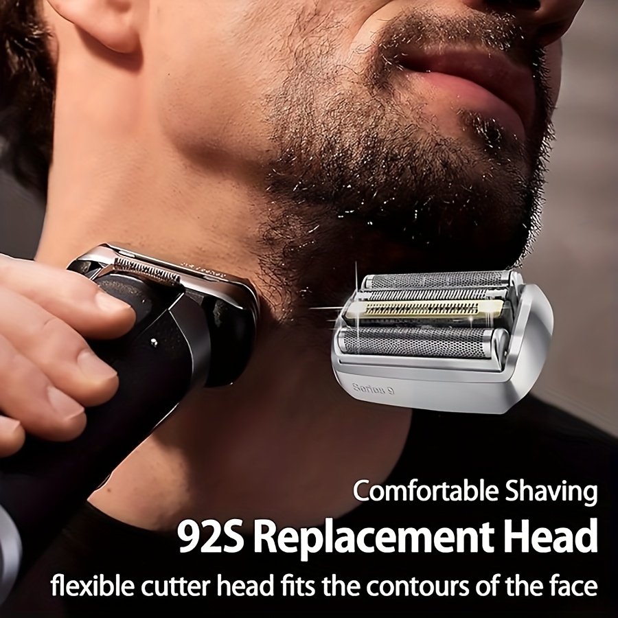 Image of Electric Shaver Replacement Head, Compatible With Braun Shaver Series 9, Easily Your Shaver Head For A Shave As Efficient 1
