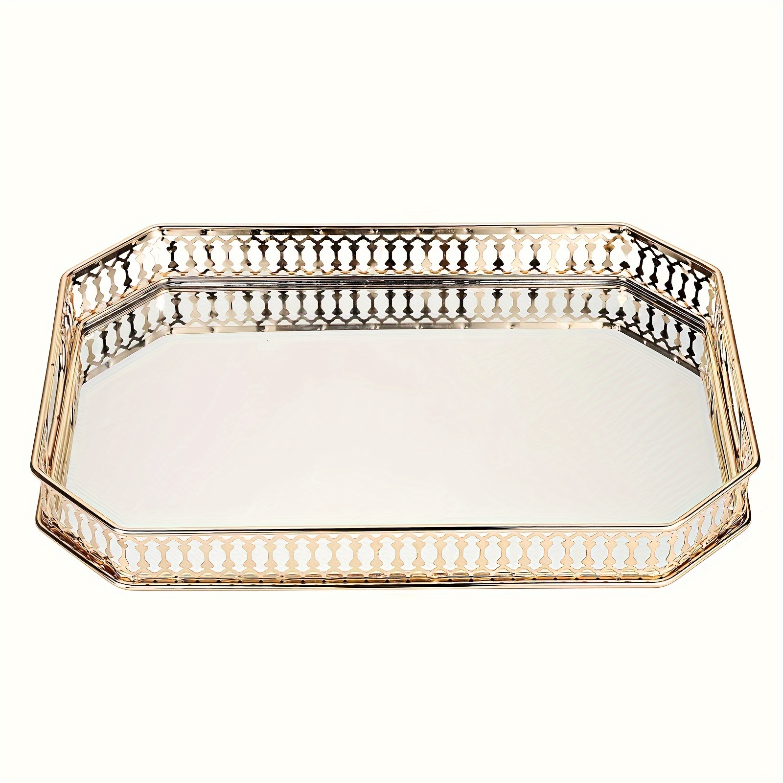 Elegant Gold deals Trim Tray Cosmetic Organize