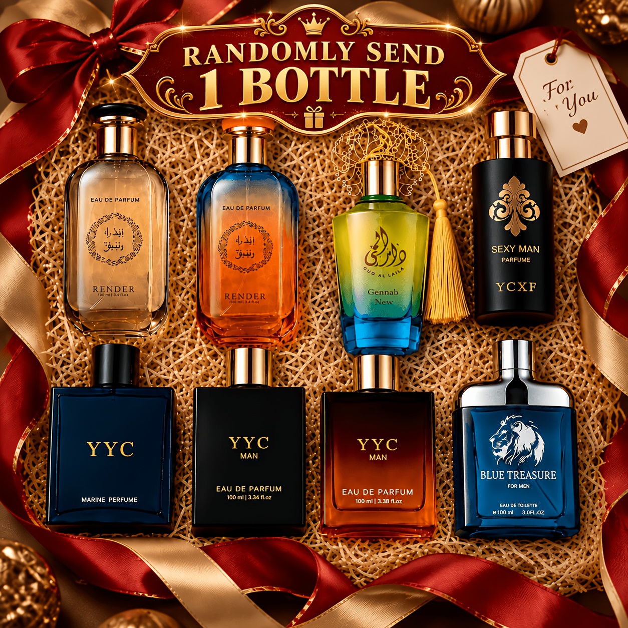 TEMU Men's Cologne ( Scents ), With -hour-lasting Fragrance And Masculine, Scents, Presented In Elegant Packaging Perfect As A Birthday Gift For Your