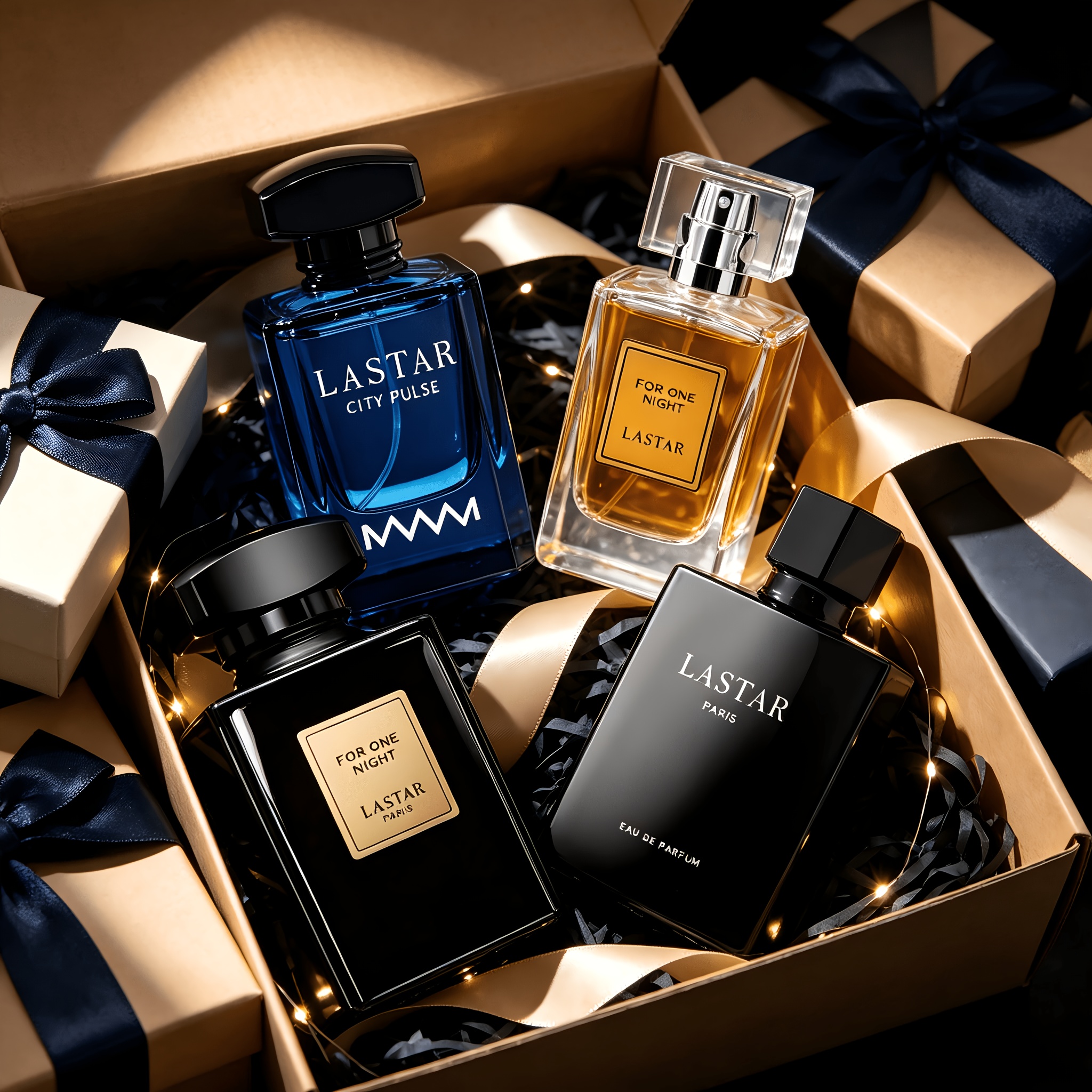 1 Men's Fragrance, 50ml/55ml; 1 Bottle At Random From 4 Scents: Long-lasting, , Fresh, Spicy, Amber, Musk; Elegant Men's Cologne; Fragrance; Solid Perfume; Festive Gift; Father's Day Gift