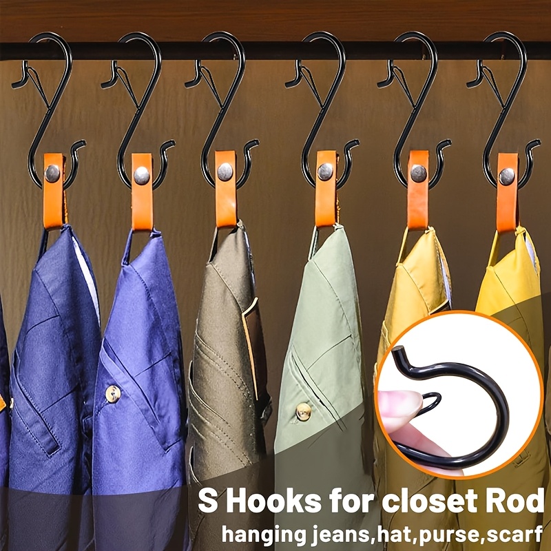 pack heavy duty metal s hooks safety buckles inches Temu